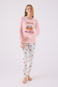 RP3467 - Açık Pembe - RolyPoly Kız Çocuk İkili Takım