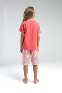 RP3612 - Coral - Rolypoly Kız Çocuk Kapri Takım