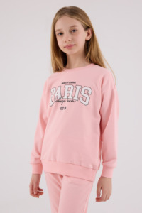 RP3690 - Açık Pembe - RolyPoly Kız Çocuk Eşofman Takım