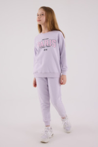 RP3690 - Lila - RolyPoly Kız Çocuk Eşofman Takım