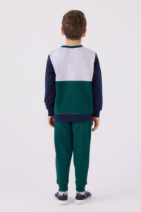 US1922 - K.Yeşil - U.S. Polo Assn Kids Erkek Çocuk Eşofman Takımı