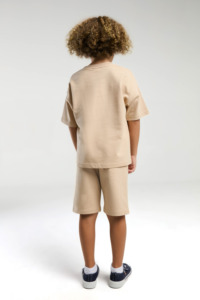 US2035 - Bej - U.S. Polo Assn Erkek Bermuda Takımı