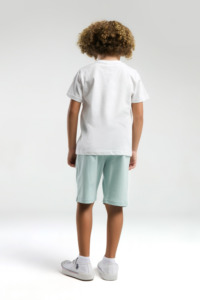 US2047 - Beyaz - U.S. Polo Assn Erkek Bermuda Takımı