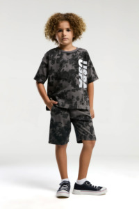 US2049 - Koyu Gri - U.S. Polo Assn Erkek Bermuda Takımı