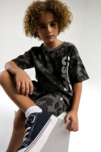 US2049 - Koyu Gri - U.S. Polo Assn Erkek Bermuda Takımı