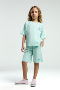 US2090 - Nil - U.S. Polo Assn Kız Bermuda Takım